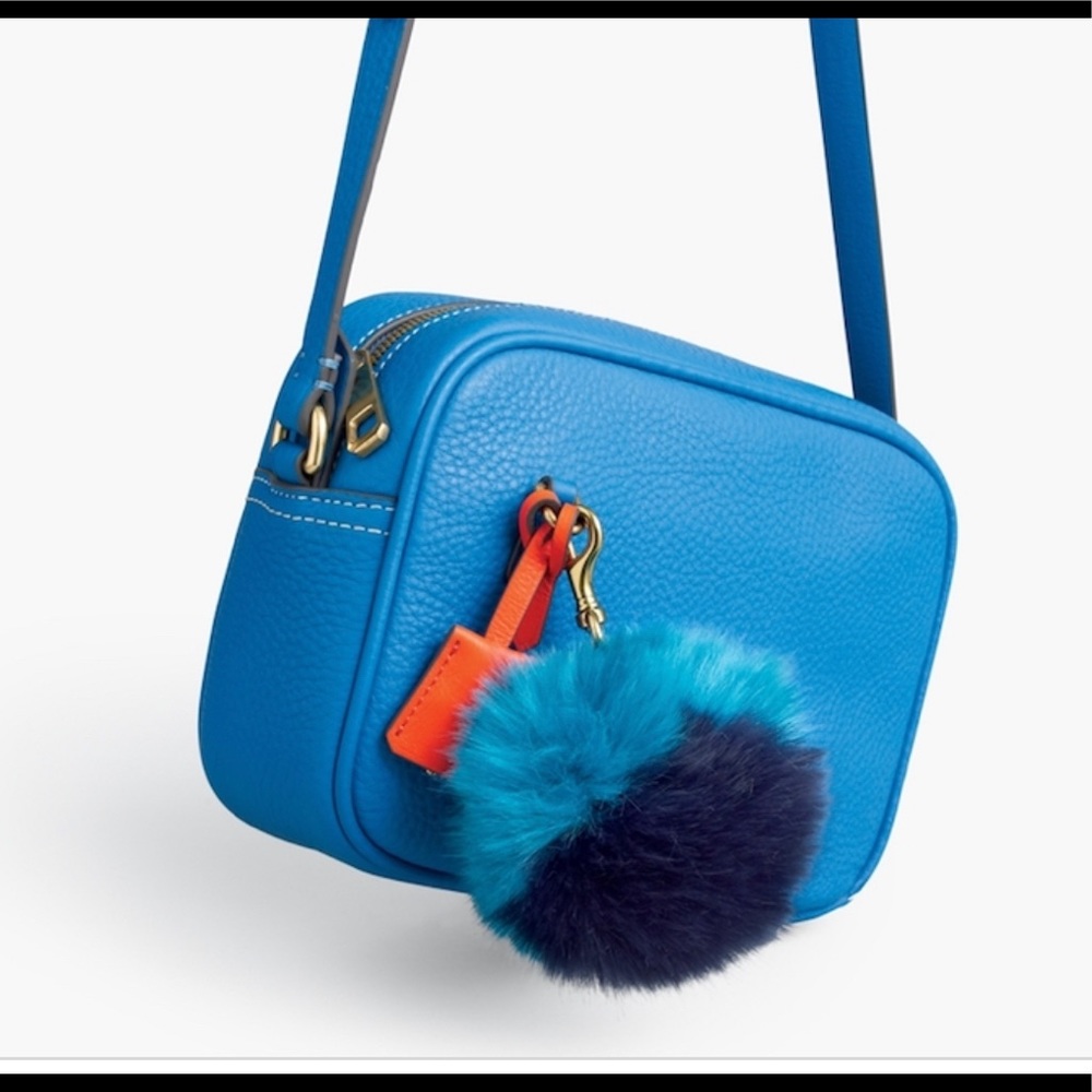 Brooklyn Industries Blue Vegan Leather Bag - Picture 8 of 8